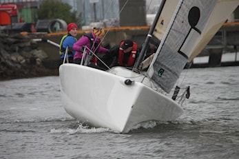 Mye vind og action på